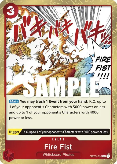 Fire Fist card art