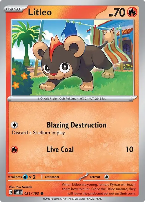 Litleo card art