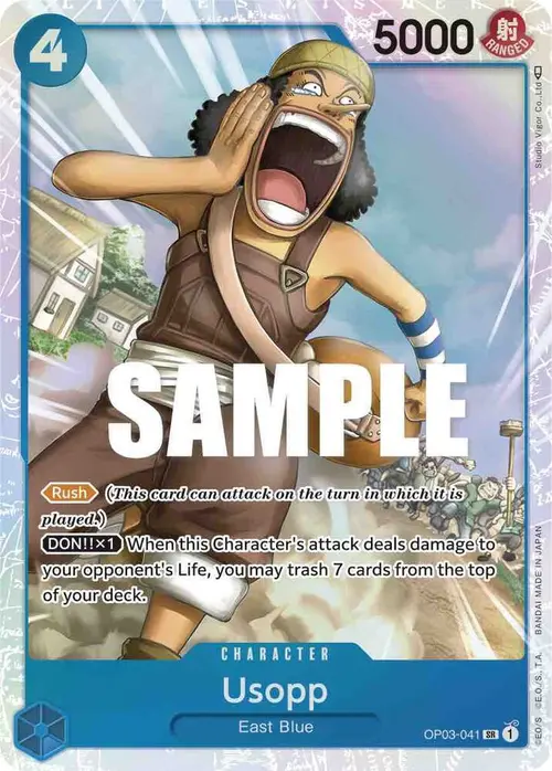 Usopp card art
