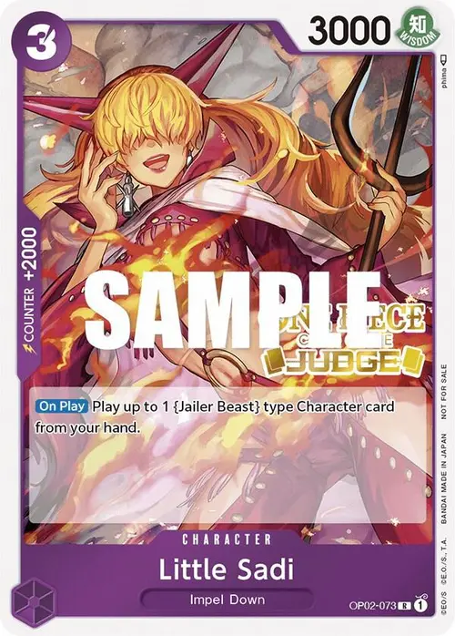 Little Sadi (Judge) card art