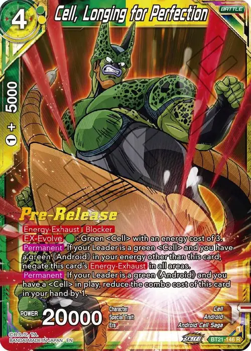 Cell, Longing for Perfection card art