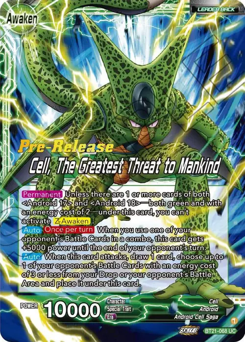 Cell // Cell, The Greatest Threat to Mankind card art