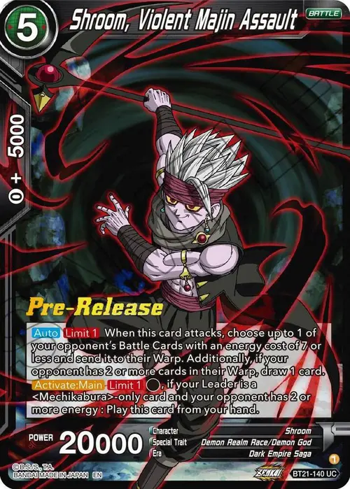 Shroom, Violent Majin Assault card art