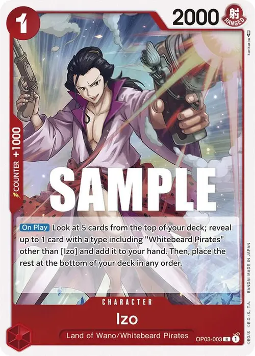 Izo card art