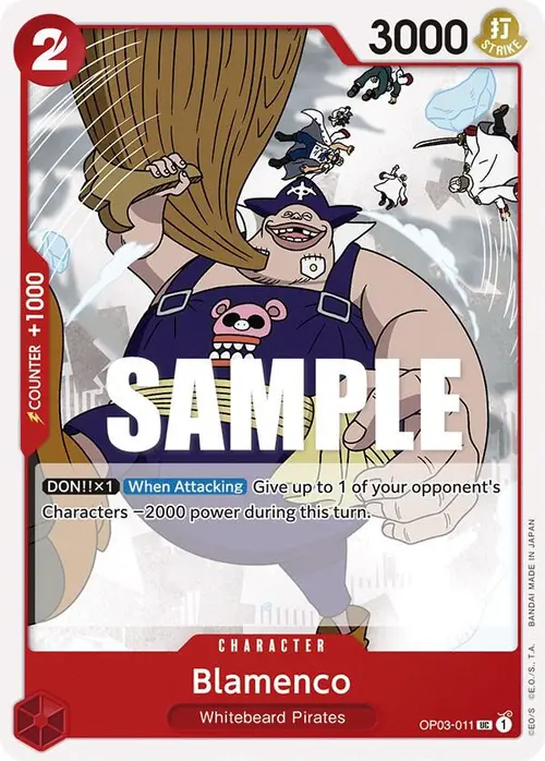 Blamenco card art