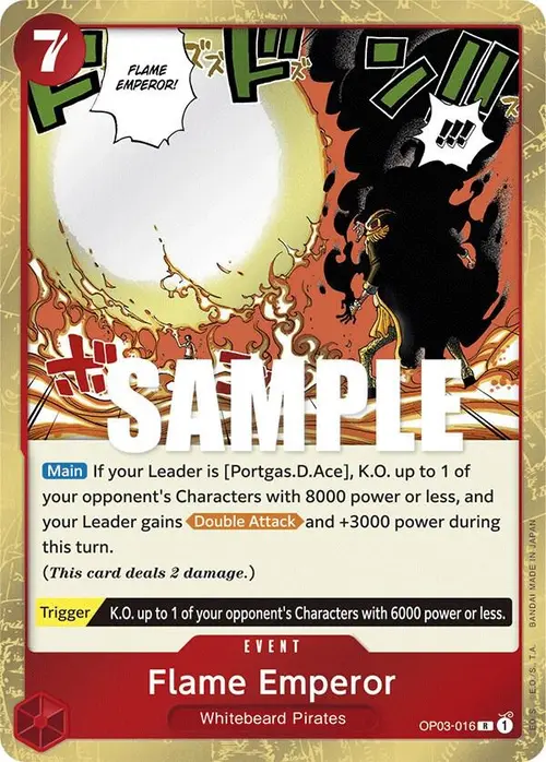 Flame Emperor card art
