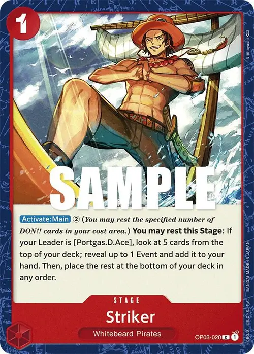 Striker card art