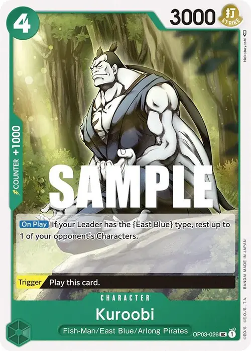 Kuroobi card art