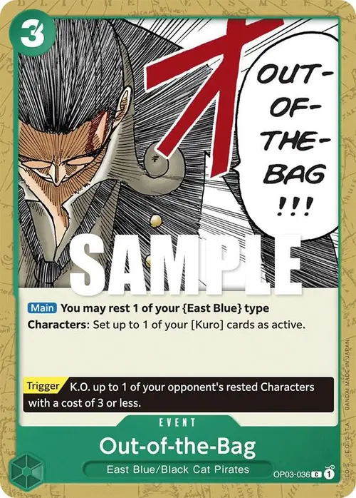 Out-of-the-Bag card art