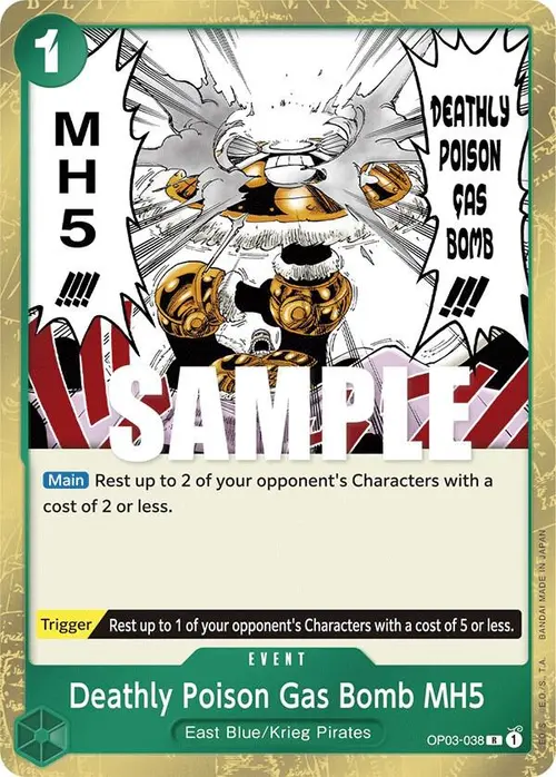 Deathly Poison Gas Bomb MH5 card art