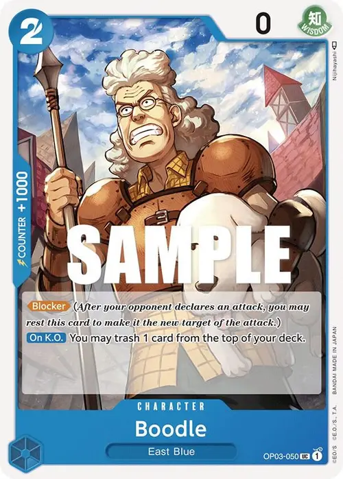 Boodle card art