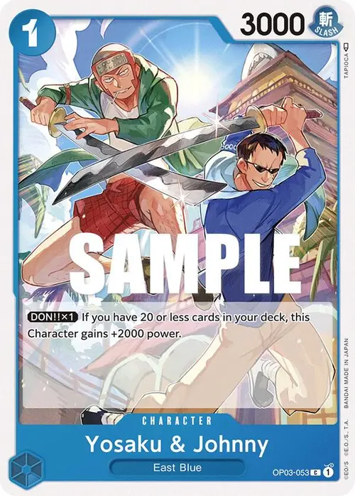 Yosaku & Johnny card art