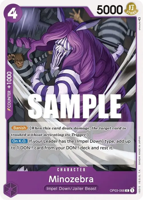 Minozebra card art