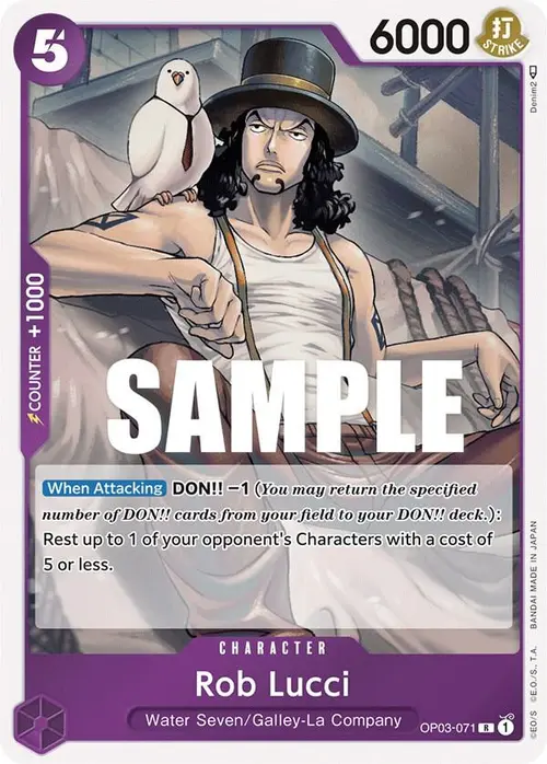 Rob Lucci (071) card art