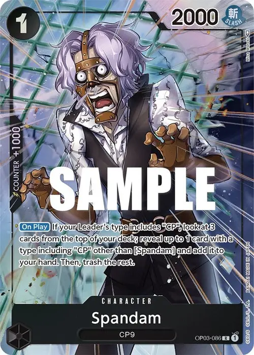 Spandam (Alternate Art) card art