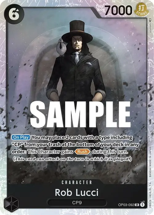 Rob Lucci (092) card art