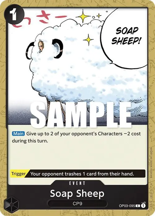 Soap Sheep card art