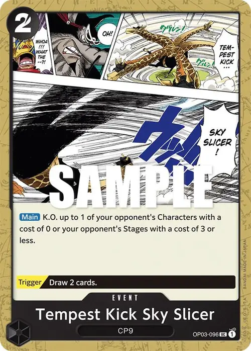 Tempest Kick Sky Slicer card art