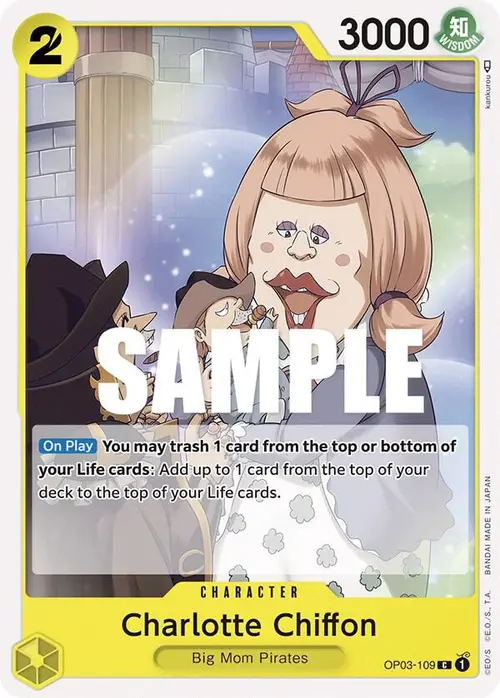 Charlotte Chiffon card art
