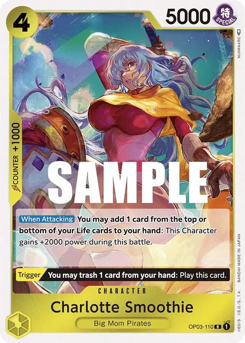 Charlotte Smoothie card art