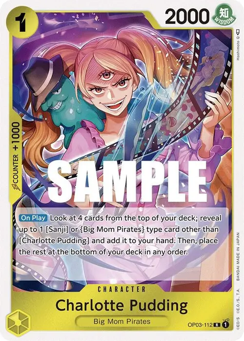 Charlotte Pudding card art