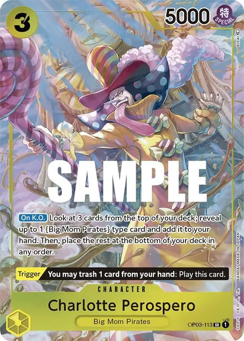 Charlotte Perospero (Alternate Art) card art