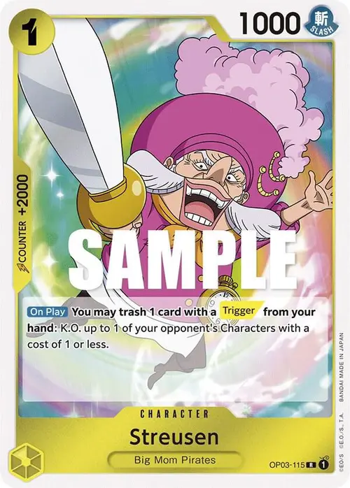 Streusen card art