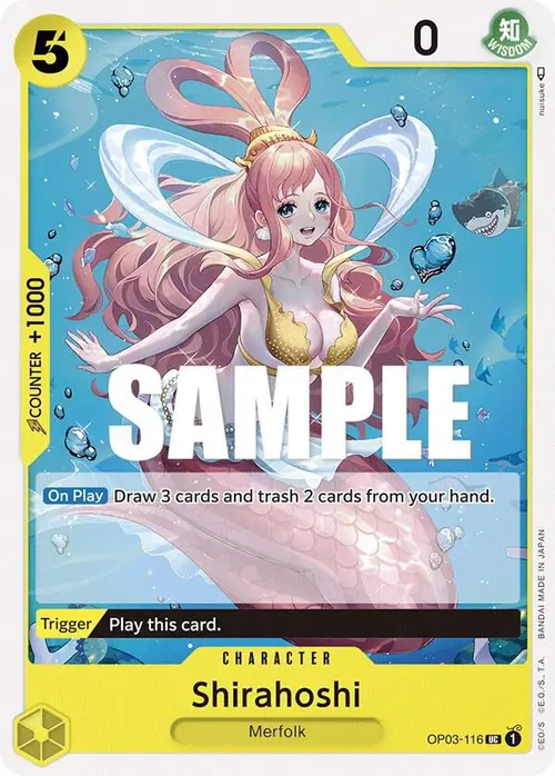 Shirahoshi card art