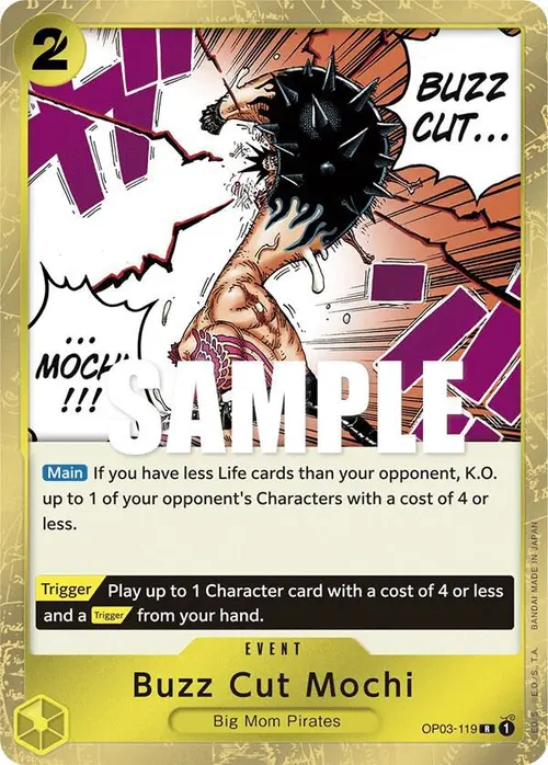 Buzz Cut Mochi card art
