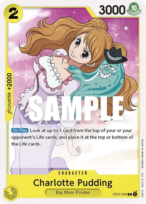 Charlotte Pudding card art