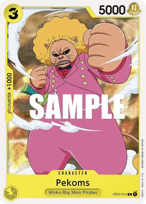 Pekoms card art