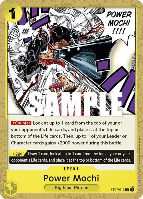 Power Mochi card art