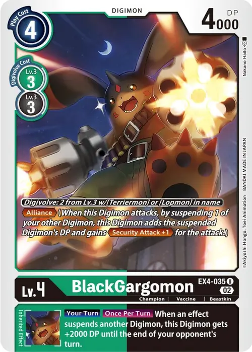 BlackGargomon card art