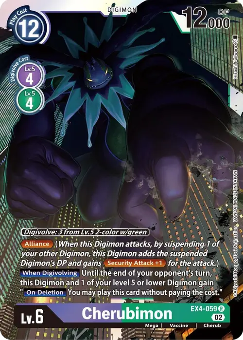 Cherubimon - EX4-059 card art