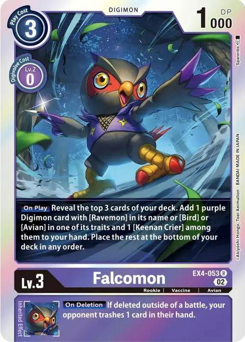 Falcomon card art
