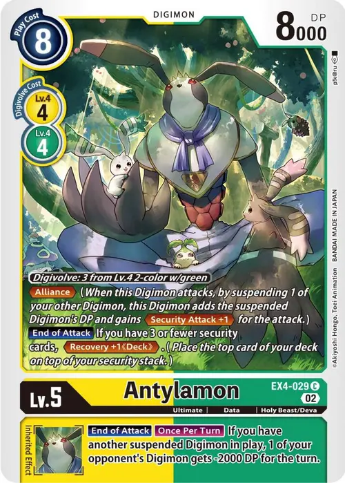 Antylamon - EX4-029 card art