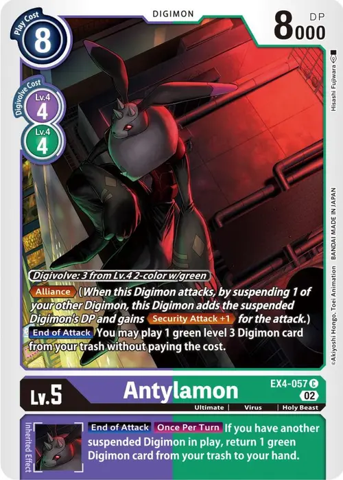 Antylamon - EX4-057 card art