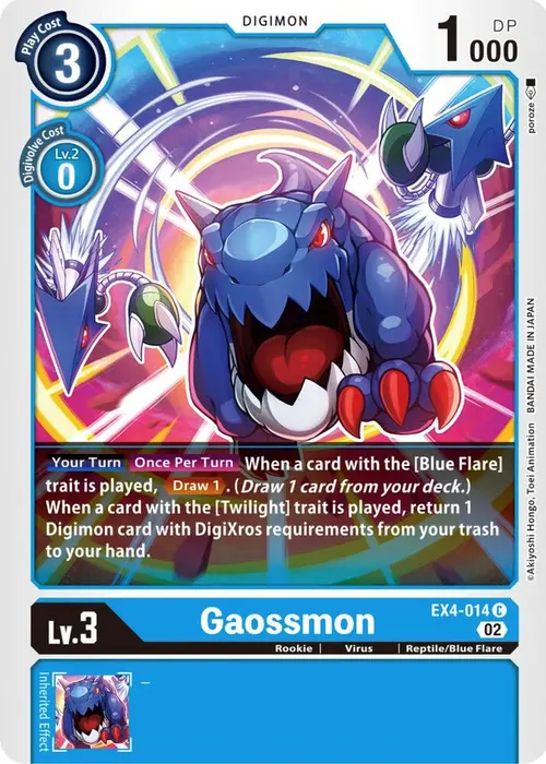 Gaossmon card art