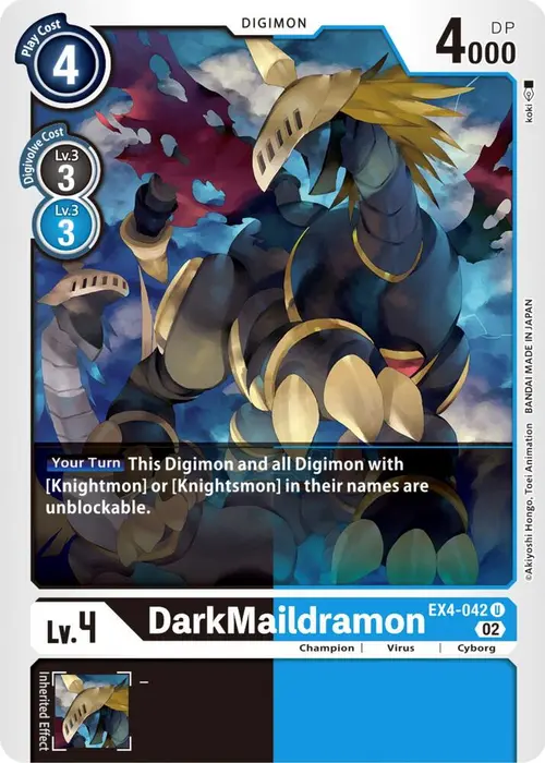 DarkMaildramon card art