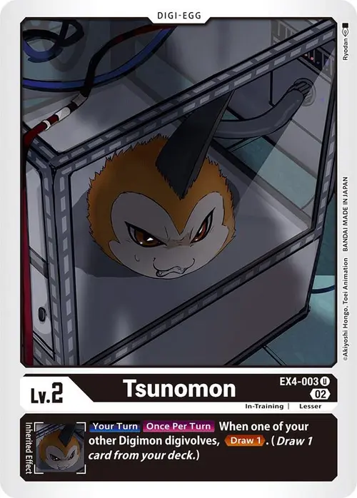 Tsunomon card art