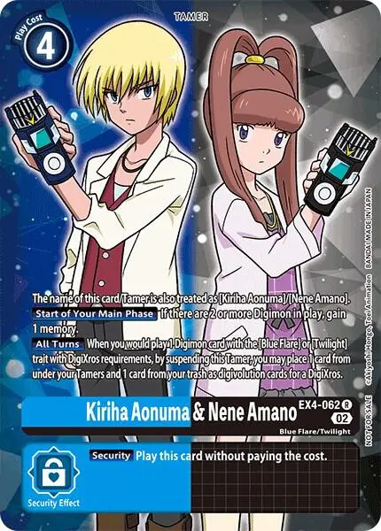 Kiriha Aonuma & Nene Amano (Alternate Art) card art