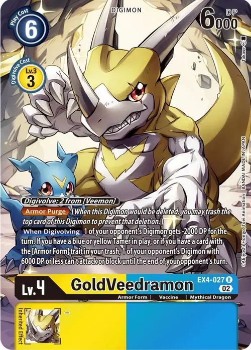 GoldVeedramon (Alternate Art) card art