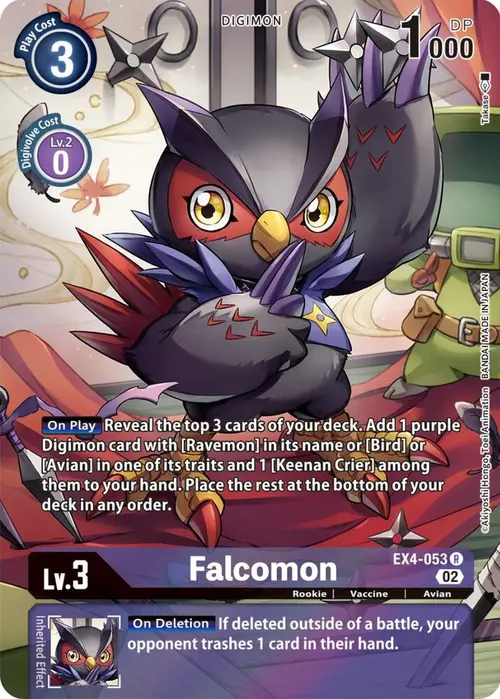 Falcomon (Alternate Art) card art