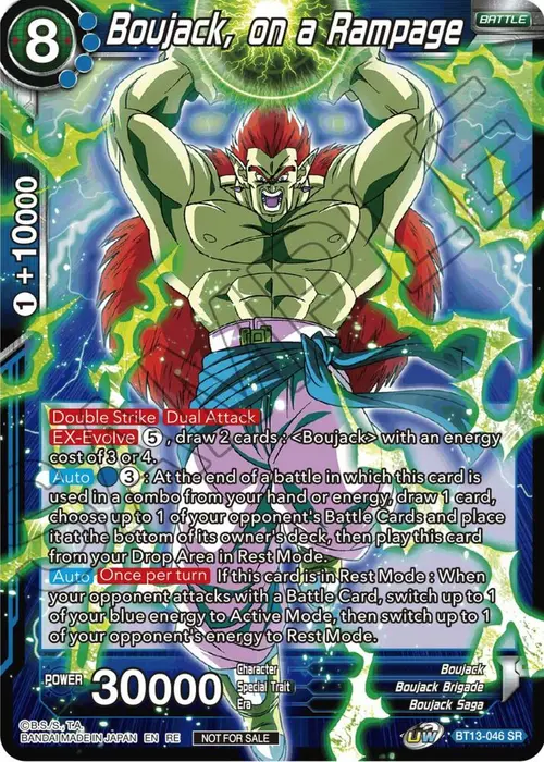 Boujack, On a Rampage (Championship Selection Pack 2023 Vol.2) (Silver Foil) card art