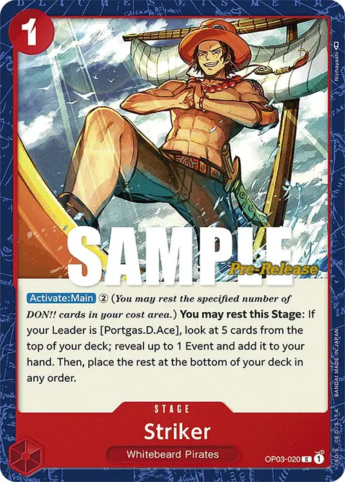 Striker card art