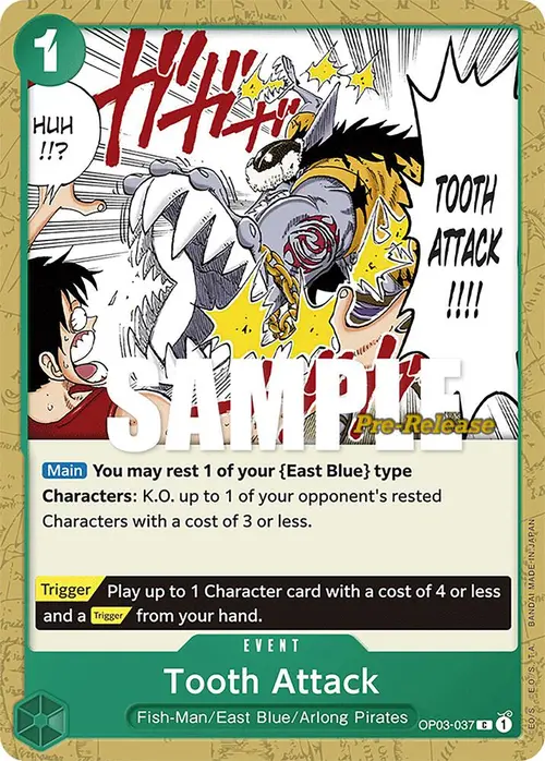 Tooth Attack card art