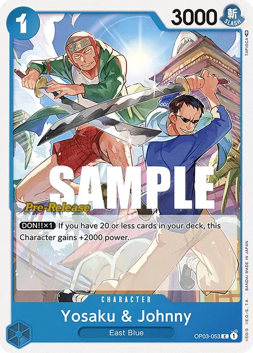 Yosaku & Johnny card art