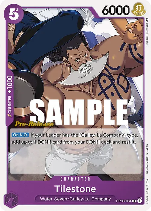 Tilestone card art