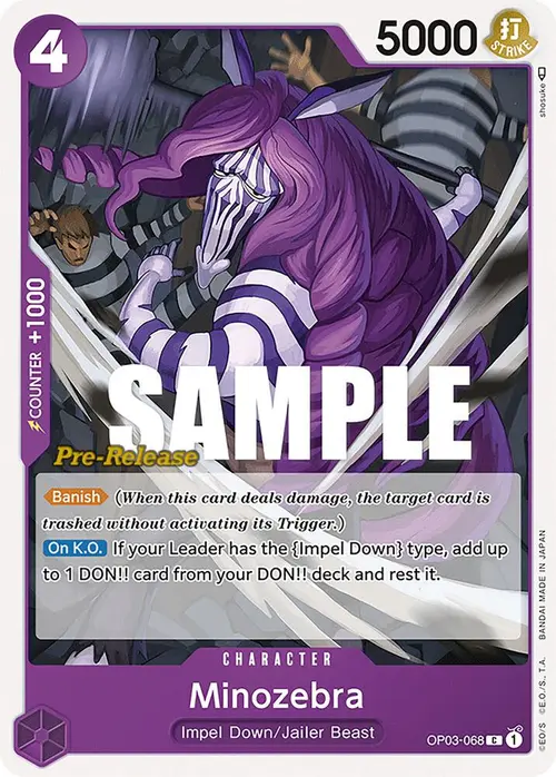 Minozebra card art