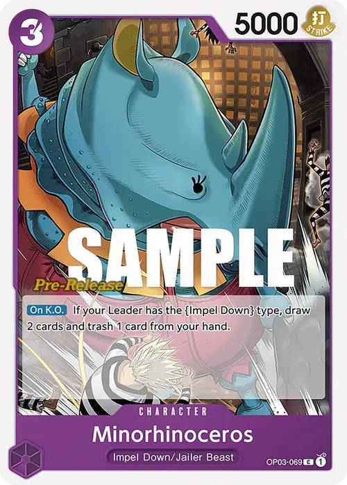 Minorhinoceros card art